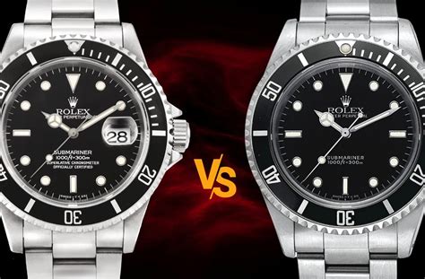 rolex submariner senza data anni 70|Rolex Submariner Date vs. Submariner No.